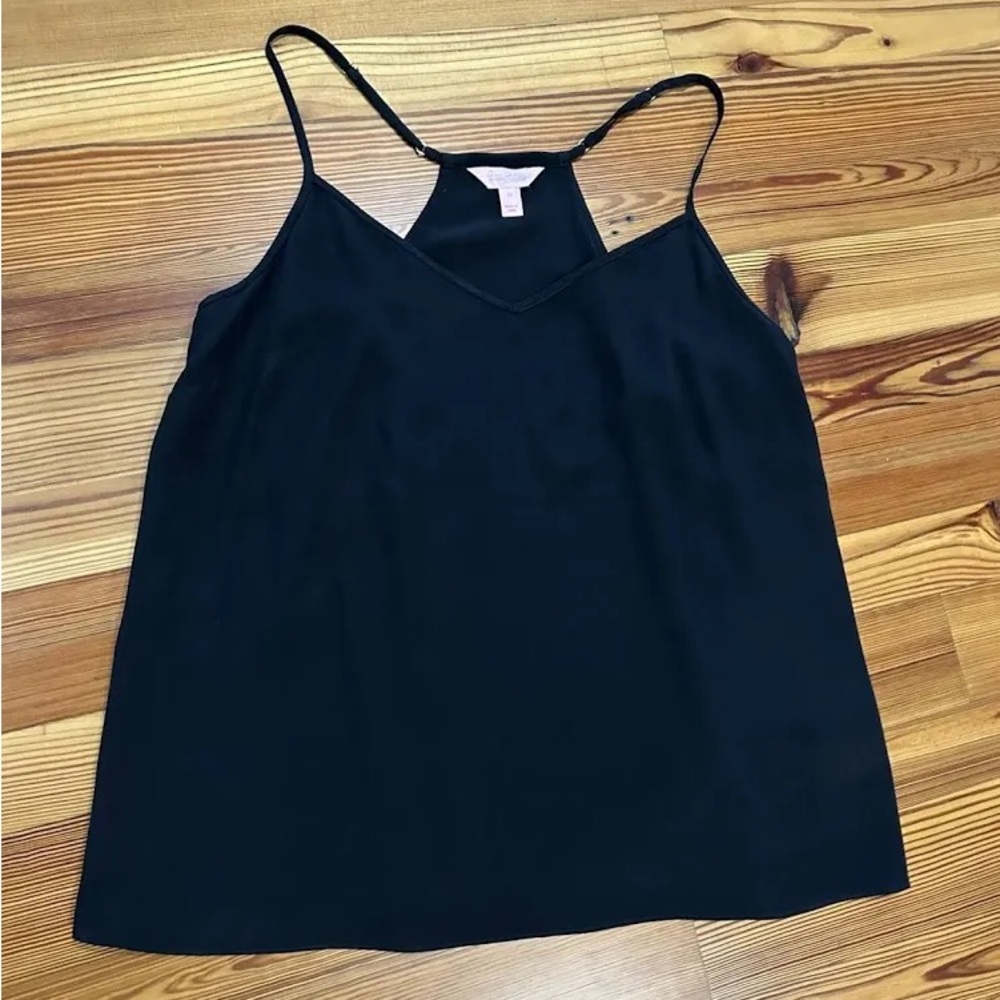 Lilly Pulitzer Black Onyx Silk Dusk Top
